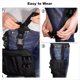 thumbnail image 3 of Bolsa de Herramientas de Reparación para Llevar Alrededor de la Pierna, Bolsa de Herramientas Compacta, Pequeña, para Electricistas, Mecánicos, Bolsa de Herramientas, 3 of 5