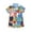 Multicolor, variant on Fengyings Toddler Kids Boys Girls Summer Pajamas Set Cute Printed Button-up Silk Short Sleeve Top + Shorts Sleepwear Nightwear Loungewear Clothes Suit Gifts for Kids