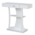thumbnail image 1 of Pemberly Row Table Console Transitionnel, Fini Bois Blanc, 1 of 5
