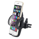 thumbnail image 3 of Cuna universal para soporte de salida de aire para automóvil para teléfono inteligente Compatible con IPhone XS XS Max XR X 8 Samsung Galaxy S10 S9 S8 S7 S6 y más Adepaton 2033181-2, 3 of 9