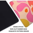 thumbnail image 5 of Pink Desk Mat Mouse Pad,Abstract Mouse Pad XL Cute Desk Pad Keyboard Mat,Desk Accessories for Women Office Decor, Extended Mousepad Non-Slip Rubber Base with Stitched Edges(31.5x11.8 in), 5 of 6