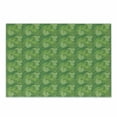 thumbnail image 1 of Green Cutting Board, Abstract Hosta Plants Forest Growth Leaves Ecology Jungle Theme, Decorative Tempered Glass Cutting and Serving Board, Small Size, Fern Lime and Pale Green, by Ambesonne, 1 of 1