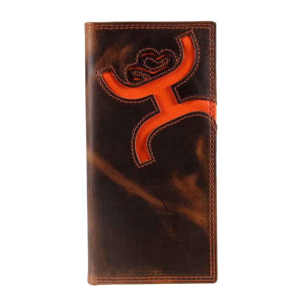 Hooey Hooey Mens Hooey Signature Rodeo Wallet Brown