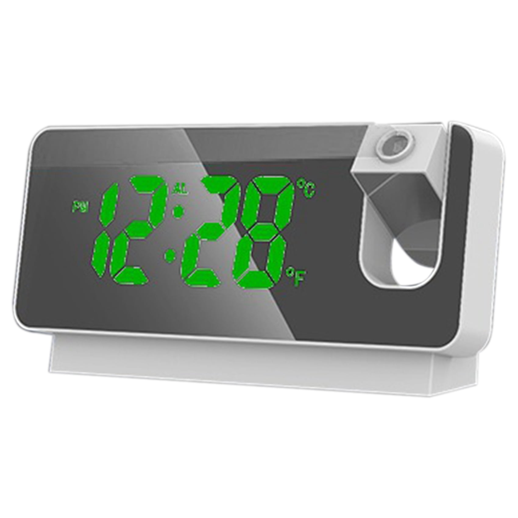LED Digital Projection Alarm Clock Table Electronic Alarm Clock with Projection Time Projector