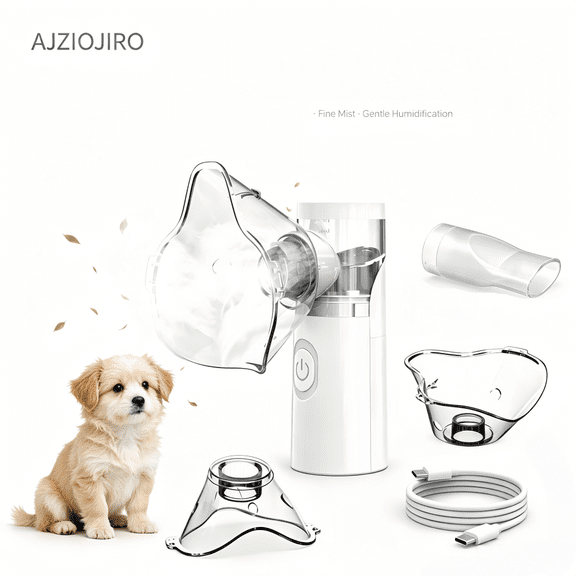 AJZIOJIRO Portable Spray Humidifier, Ultra-Quiet Spray-Type Ultrasonic Humidifier, Suitable For Home Use And Travel