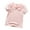 Pink, variant on LNMQLPDBS Baby Girl Kids Blouses Ruffle Short Sleeves Crewneck Doll Collar T-Shirt Toddler Girl Clothes 6 Year Old Girl Birthday Gift Cute Summer Tops for Seaside Vacation White 3-4 Years