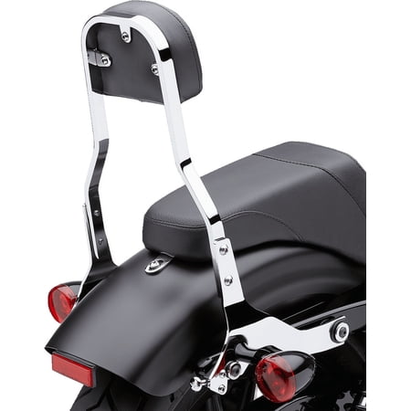 Chrome 14 Short Detachable Backrest & Mount Kit