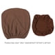thumbnail image 5 of Yuarrent Paquete de 2 fundas para sillas de oficina, resistentes al desgaste, lavables, estilo Simple Multicolor, para decoración del hogar, funda para Decoración del hogar Marron oscuro Yuarrent HA011226-04, 5 of 5