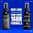 thumbnail image 2 of Spray fijador de maquillaje NYX PROFESSIONAL MAKEUP Matte Finish, 2 of 7