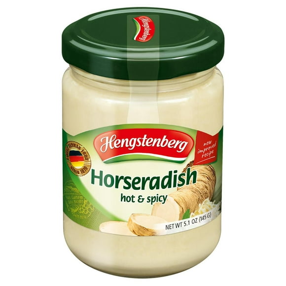 Hengstenberg Hot & Spicy Horseradish Jar, 145 g