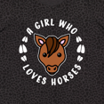 thumbnail image 4 of Inktastic A Girl Who Loves Horses Women's Plus Size T-Shirt, 4 of 5