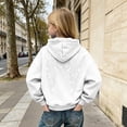 thumbnail image 2 of Grblisyd Girls Sparkly Rhinestone Angel Wing Hoodies Long Sleeve Hooded Sweatshirts Fashion Casual Pullovers With Pockets, 2 of 6