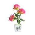 thumbnail image 2 of Gwong Decoración hogareña 1 Set Artificial Potted Plant Sin Olor DIY Plastic Simulación Ornamental Rose Flower para Interior Gwong 21068841, 2 of 6