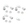 thumbnail image 2 of Rongfmy 10 Pieces Bell End Stoppers Fasteners for Paracord Drawstring Bag DIY Crafts Translucent, 2 of 9