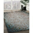 thumbnail image 3 of Ahgly Company Machine Washable Indoor Rectangle Transitional Silver Gray Area Rugs, 3' x 5', 3 of 7