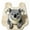 #A, variant on LEVEO Quick Dry Diatomaceous Earth U-Shaped Toilet Mat, Flat 3D Illusion Animal Contour Bath Rug for Bathroom, 20x16"(#B)