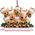 thumbnail image 2 of Animal árbol de Navidad adorno colgante lindo chimenea pared Navidad Oficina sala de estar decoración del hogar colgante decorativo 8 animales Speravity HA009187-06, 2 of 6