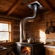 thumbnail image 3 of Tubo De Estufa De Leña, Chimenea De Codo De Extensión De Humos De Acero Inoxidable De 7,5 Cm De Diámetro Para Tuberías De Calentador De Agua Para Acampar Al Aire, 3 of 7