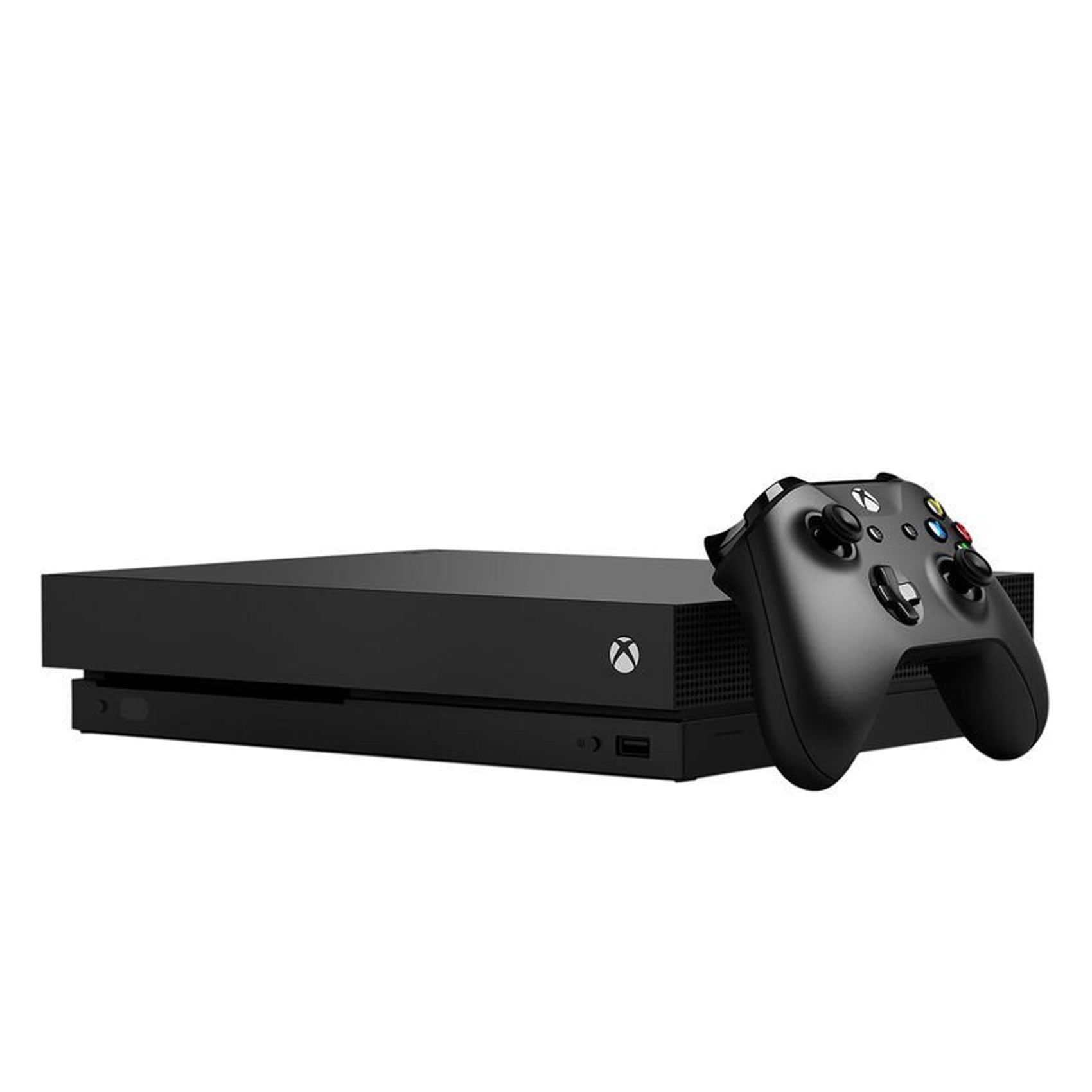 Pre-Owned Microsoft Xbox One X 1TB, 4K Ultra HD Black with BOLT AXTION Cleaning Kit Headset ( )