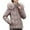 Padded Jacket-Khaki, variant on Sriper Women Winter Coats Thermal Zip up Long Sleeve Padded Jacket Fuzzy Hooded Stand Collar Windproof Quilted Jackets Loose Fit Soild Thicken Warm Outerwear 2025 Fashion Snow Coats with Pockets