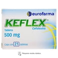 thumbnail image 1 of Keflex Cefalexina 500 g 21 tabletas, 1 of 4