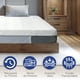 thumbnail image 3 of SNOOZELLE COMFORT Colchón Individual 25 cm Altura, Memory Foam con Carbón Activado y Gel Cooling Que Disipa el Calor, Espuma de Alta Densidad Libera Puntos de Tensión, Tela Transpirable, 3 of 8