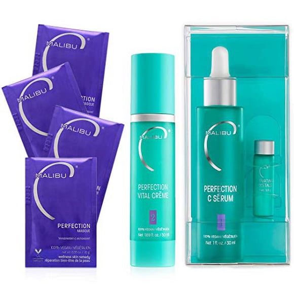 Malibu C Conjunto de Bienestar Facial y Corporal Perfection