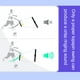 thumbnail image 5 of Topspin Whistle Tennis Portable Tennis Ball Training Tool Portable para principiantes, 5 of 6