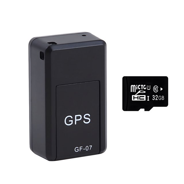 Mini dispositivo de rastreo portátil GF07 en tiempo real Posicionamiento satelital contra robo yeacher 32G