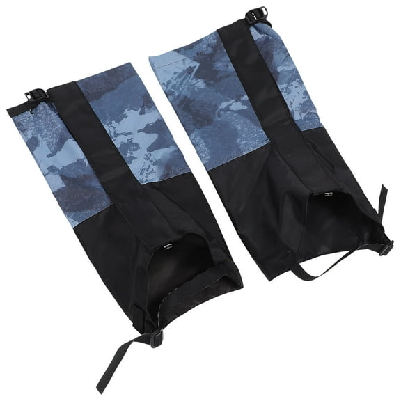 Raindrops Lightweight Leg Gaiters Blue Black 1 Pair