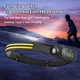 thumbnail image 3 of COB LED Sensor Faro Linterna USB Camping al aire libre Fuerte (Amarillo B), 3 of 8