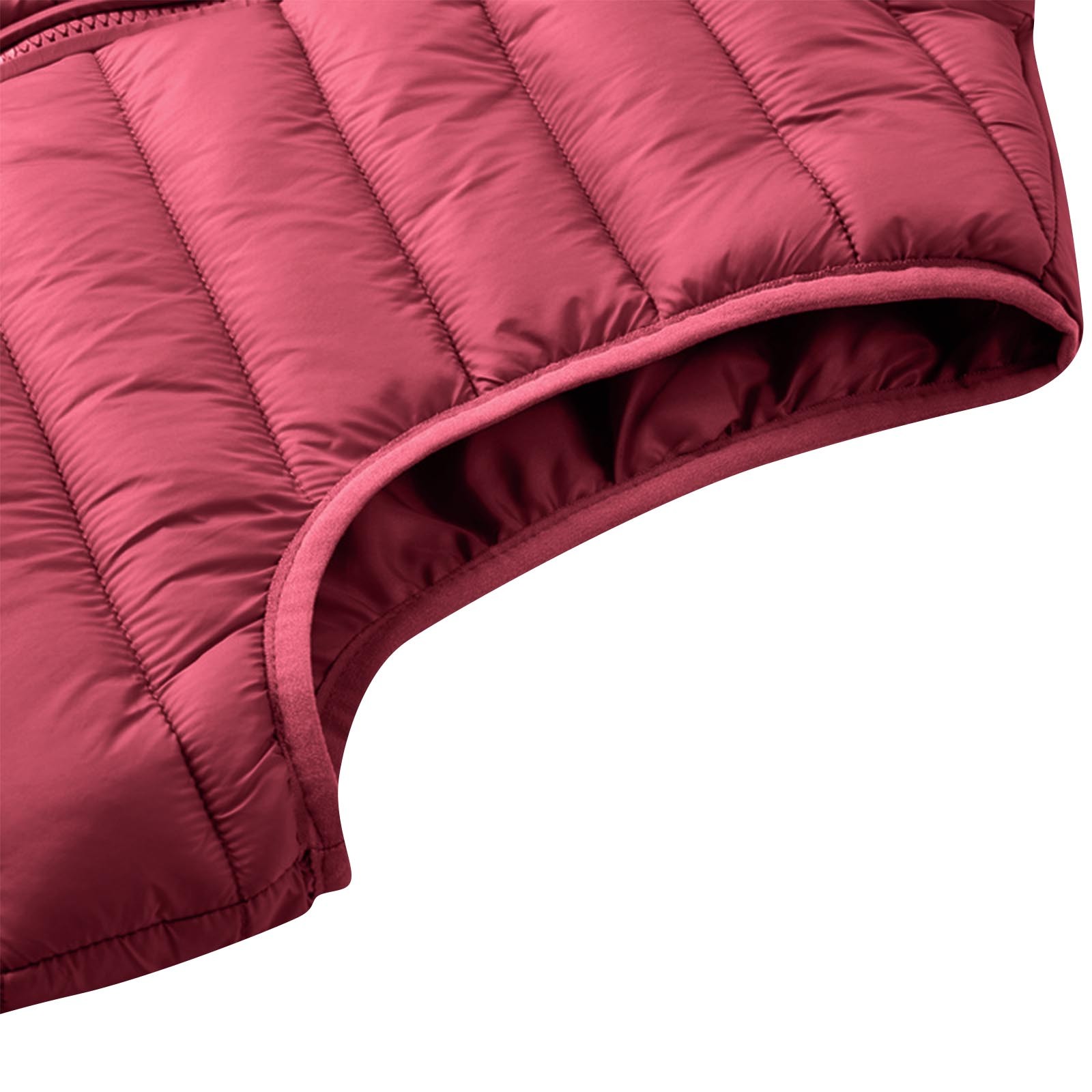 JUUYY Men's Cotton Lightweight Packable Insulated Puffer Vest Outerwear m Winter Sleeveless Jacket for Golf Solid Color Running Vest Wine XXL