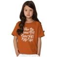 thumbnail image 3 of When The Leaves Fall Jesus Lifts Me Girls Kids T Shirt Tees Teen Brisco Brands M, 3 of 6