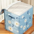 thumbnail image 3 of Clearance Under $5! InsCrazy Storage Bins with Lids Non-woven Zipper With Handles Oversized Moving Packing Bag Large-capacity Clothes Comforter Blankets and Pillows Storage Bags on Clearance, 3 of 8