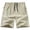 Khaki Shorts, variant on FUYUDY Men Shorts Solid Color Summer Thin Athletic Knee Length Golf Stretch Bottoms