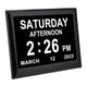 thumbnail image 2 of 8 Inch Digital Day Calendar Clock 3 Groups Medication Reminders 12 Groups Alarm Clock Electronic Clock 100?240V EU Plug, 2 of 5