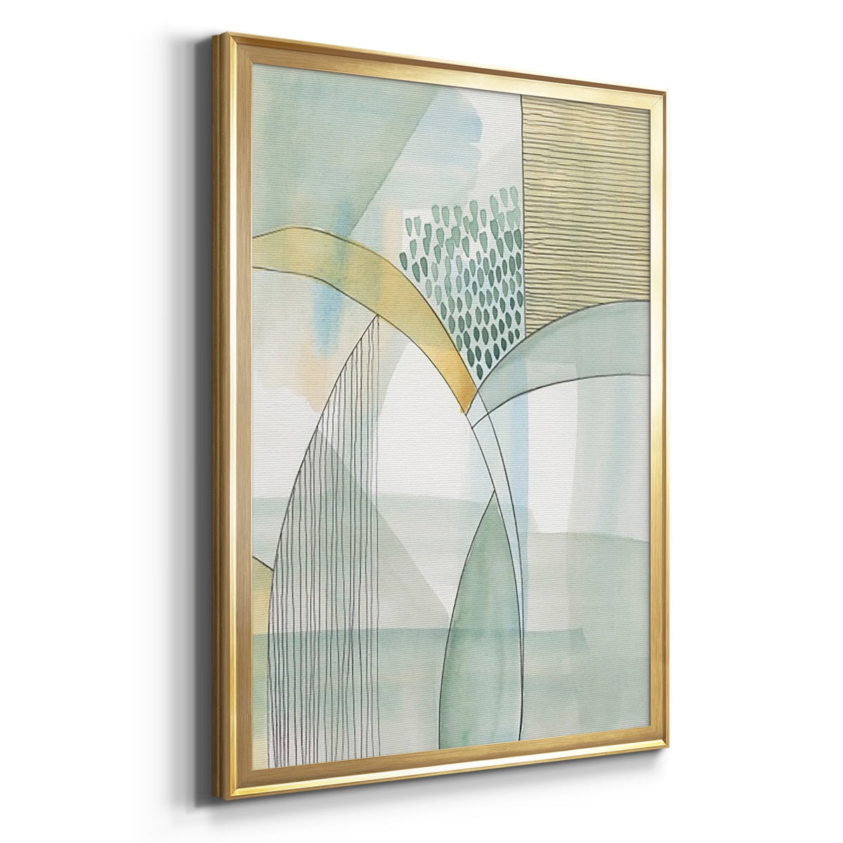 Mint Reflection I Premium Framed Print, in Gold, Black, or Silver - Ready to Hang