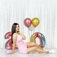 thumbnail image 3 of Cortinas de fondo con flecos BOMSI White Party Streamers, 3 of 7