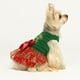 thumbnail image 3 of Vestido navideño para perros Fitwarm XS de tul brillante para mascotas pequeñas, 3 of 8