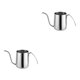 thumbnail image 2 of Advancent Hervidor de agua para café, recipiente de acero inoxidable grueso para verter sobre hervidores, ollas de café de mano para en el Type1 NO1, 2 of 6
