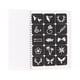 thumbnail image 3 of Stencil Portable PVC 115pcs Pattern Multipurpose Temporary Template Safe 10 Pages for Men for Body Art ANGGREK Otros, 3 of 8