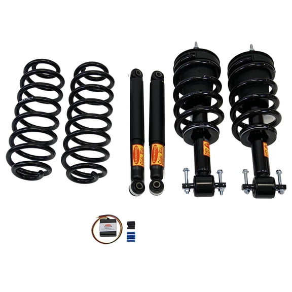 2007-2013 GMC Yukon 4-Wheel Air Suspension Conversion/Delete Kit With Light Fix Module (GC24FM)