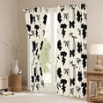 thumbnail image 3 of Manfei Dreamy Cream Bowknot Blackout Curtains Set of 2 (52x84 Each) for Girls, Fairy Tale Princess Window Curtains, Kawaii Cute Cartoon Curtains and Drapes, Window Curtains Bedroom Decor, 3 of 6