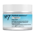 thumbnail image 1 of No7 HydraLuminous+ Hidratante en gel de día - Hidratante facial con ácido hialurónico y vitamina B3 niacinamida para hidratar, proteger y refrescar la piel - Soporta la reparación de la barrera de la, 1 of 5