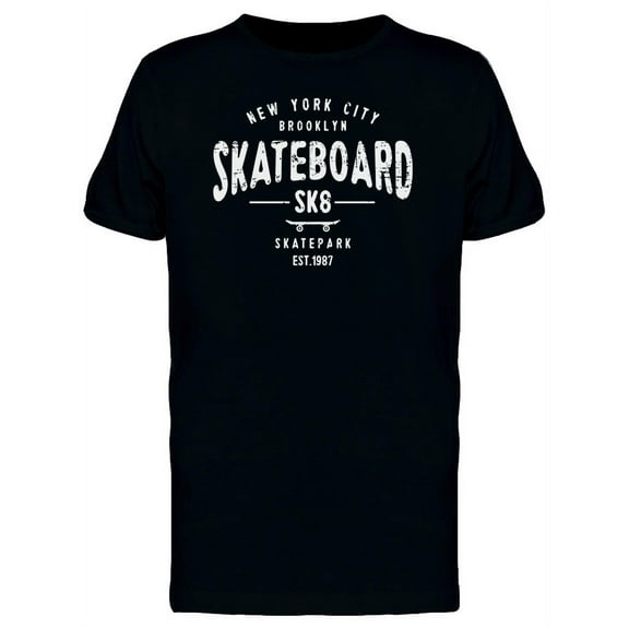 Skatepark Est 1987 T-Shirt Men -Image by Shutterstock, Male 3X-Large
