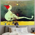 thumbnail image 2 of Orinice Bird Flower Surrealism Tapestry Wall Hanging Unique Style for Home Decor Art Living Room Bedroom Apartment Farmhouse Dorm 40x60inch, 2 of 6