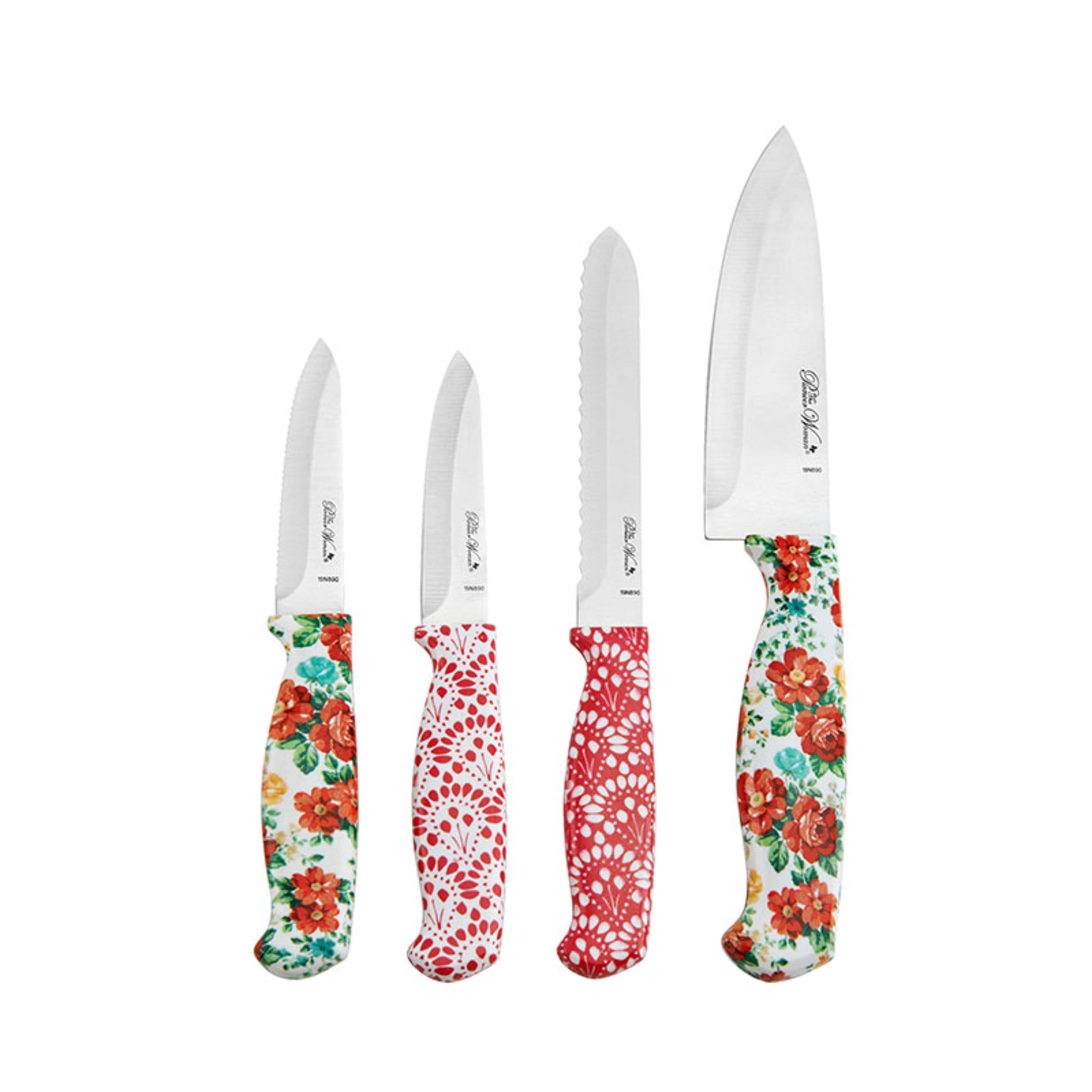 The Pioneer Woman Fancy Flourish Cutlery Knife Set of 5 + Kitchen