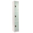 thumbnail image 2 of AdirOffice ALHI629203MGRN 3 Compartment Steel Storage Locker, Misty Green, 2 of 8