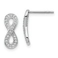 thumbnail image 3 of 14K White Gold Diamond Earrings (0.168Ct), 3 of 4