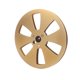 thumbnail image 1 of sweethay Carrete en blanco fácil de instalar para reproductores de cinta de carrete a carrete Grabador de carrete abierto Carrete de cinta con Sistemas de cine en casa Oro, 1 of 6